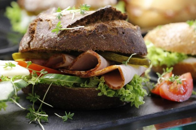 Leckere belegte Baguettes