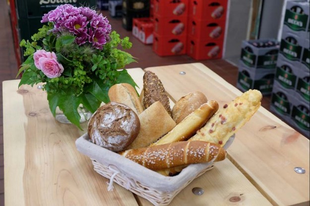 Brotkorb, Broetchen, Brezel