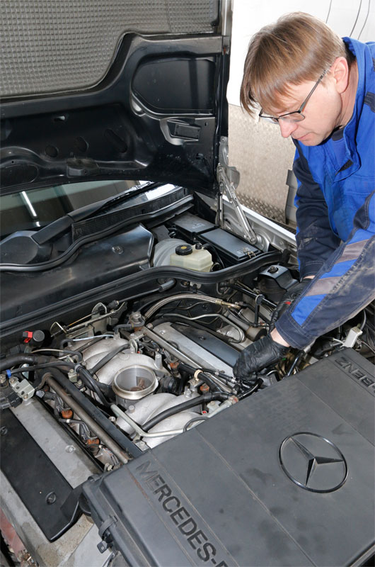Wir reparieren Autos jeder Marke